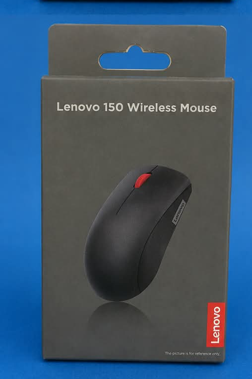 Lenovo 150 wireless mouse box front view